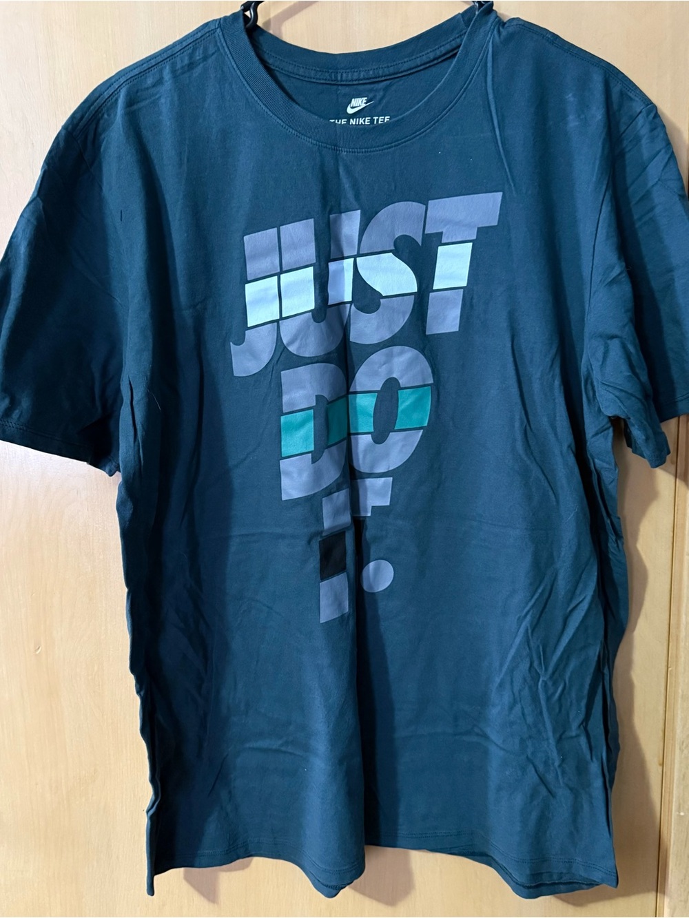 Nike Dark Teal Graphic 'Just Do It.' Tee